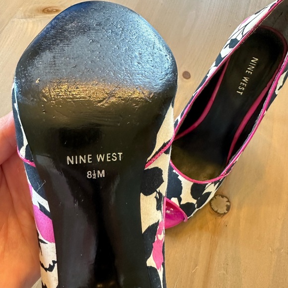 Nine West peep toe heels! - Picture 4 of 4